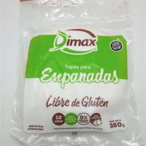 tapas para empanadas sin tacc Dimax