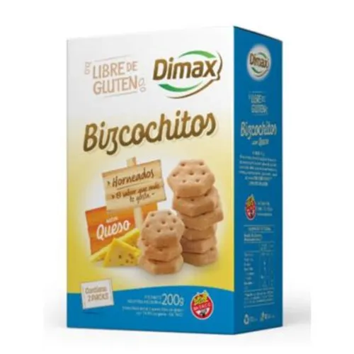 bizcochos salados sin TACC, DIMAX