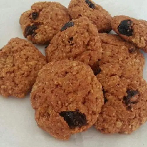 Masitas de avena y pasas