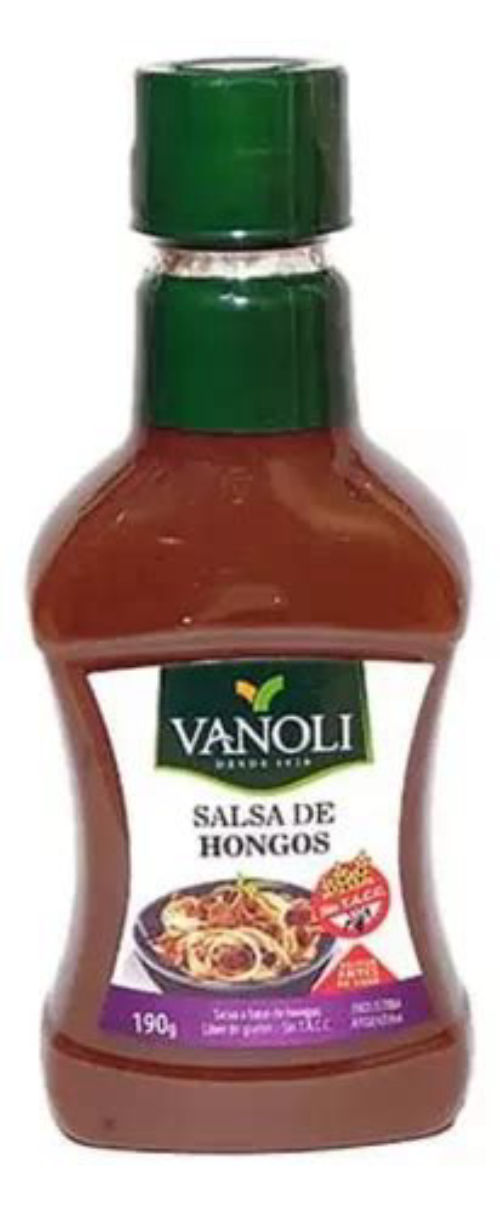 salsa de hongos vanoli