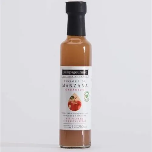 VINAGRE DE SIDRA DE MANZANA ORGANICO PAMPA GOURMET